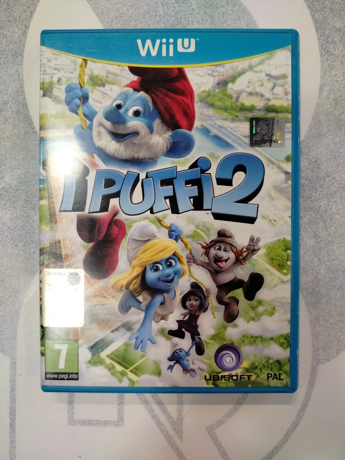 I Puffi 2 The Smurfs 2 Wii U Nintendo Italiano PAL Triangolo Blu